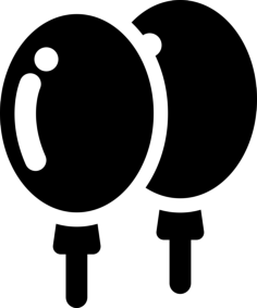 Celebration Balloons Editable Svg Line Art, Free Vectors File